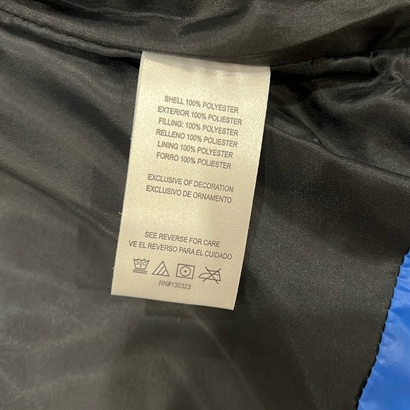 Calvin Klein Jeans Puffer Vest Outerwear/ Size 4T/ Navy Blue - Picture 7 of 7